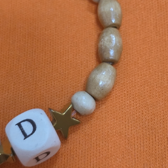 Taylor Swift inspired Life of a Showgirl Stretchy Friendship Bracelet - Picture 3 of 8